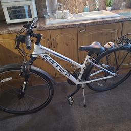 ladies carrera bike like new only use a hand full of tines reson for sale got electric one