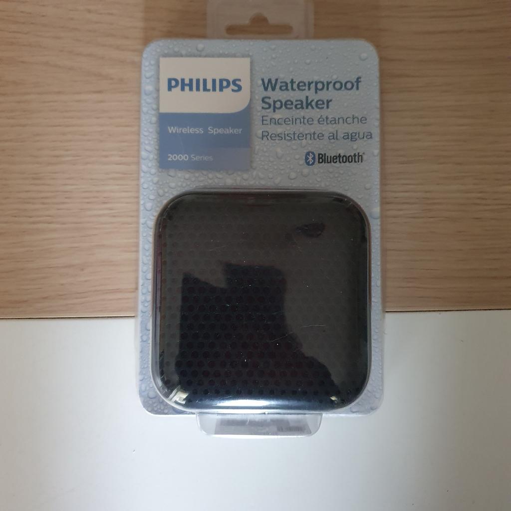 Verkaufe hier einen neuen und noch verpackten
Philips Wireless Speaker Waterproof Bluetooth Lautsprecher Akku, NEU OVP
Siehe Fotos
Festpreis : 16 €