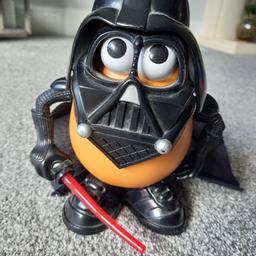 Vintage 1985 Playskool
Darth Vader potato head
Brilliant condition
Comes with 2 spare parts
Collection only