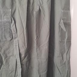 Brand new cargo pants ,khaki green size 14