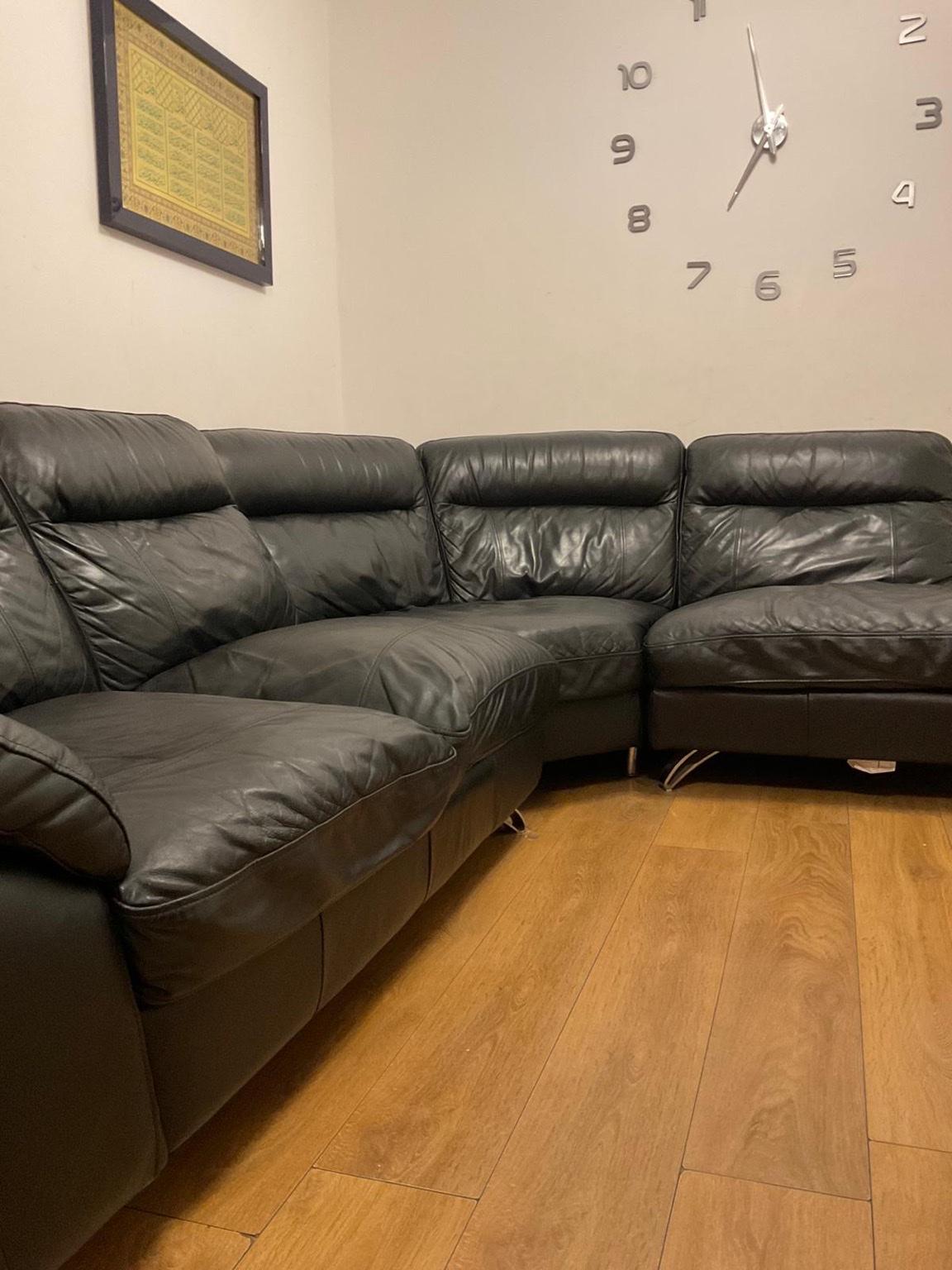 DFS California Brown Leather Modular Corner Sofa for Sale in Worthing, West  Sussex Classified