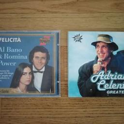 Je CD €2
Al Bano & Romina Power - Felicita
Adriano Celentano Grwatest Hits
Top Zustand
Versand möglich
Privatverkauf
