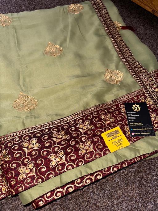 Buy & Sell West Midlands Walsall - Photos for Green Saree