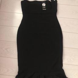 NEW boohoo black dress £5 size 14