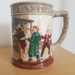 OLIVER TWIST TANKARD MADE BY ROYAL DOULTON IN GOOD CONDITION. £15.