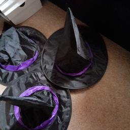 x2 witches hats good condition will sell separately for 1.00 each if want all three 3.00