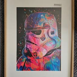A3 Star Wars Stormtrooper framed canvas
£20 collection preferred but may deliver if within 10 miles of Great Wyrley near Walsall