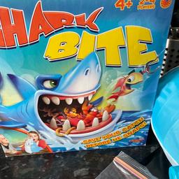 Variety of games perfect to entertain over the summer holidays for a bit of family fun on a rainy day.

Shark bite £4
5 second rule £5
Speech breaker
£5
Collection only , images of contents available