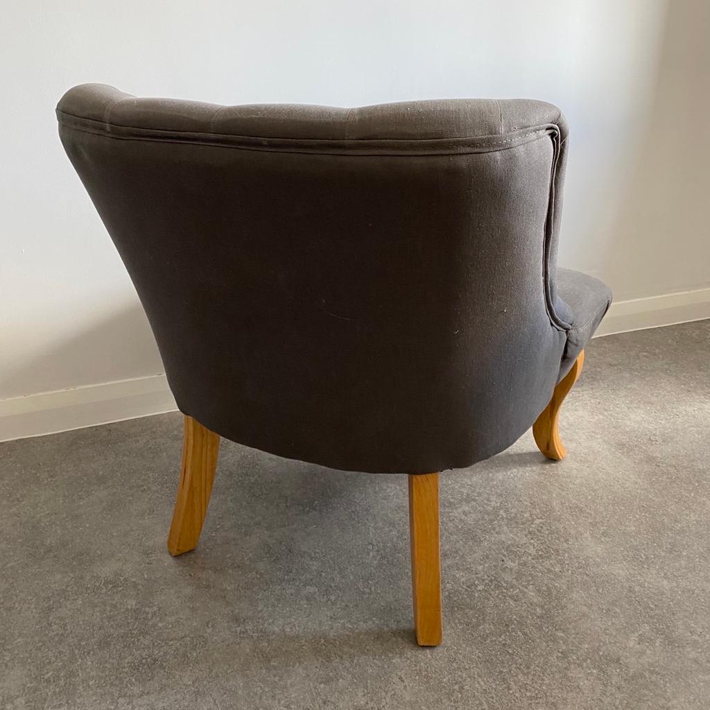 Grey occasional chair