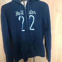 Hollister blue hoodie with front zip, drawer string hood, and two front pockets
Size M

Collection from Whitefield Manchester M45 or buyer to pay postage