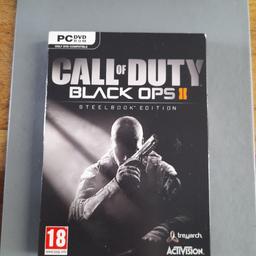 Steel book edition Call of Duty  black ops  11  in metal case and cover 2 disc