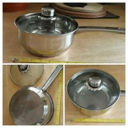 glass lidded saucepan
no brand
7.75" diameter.
3.50" tall excluding lid
NO OFFERS
Collect B69