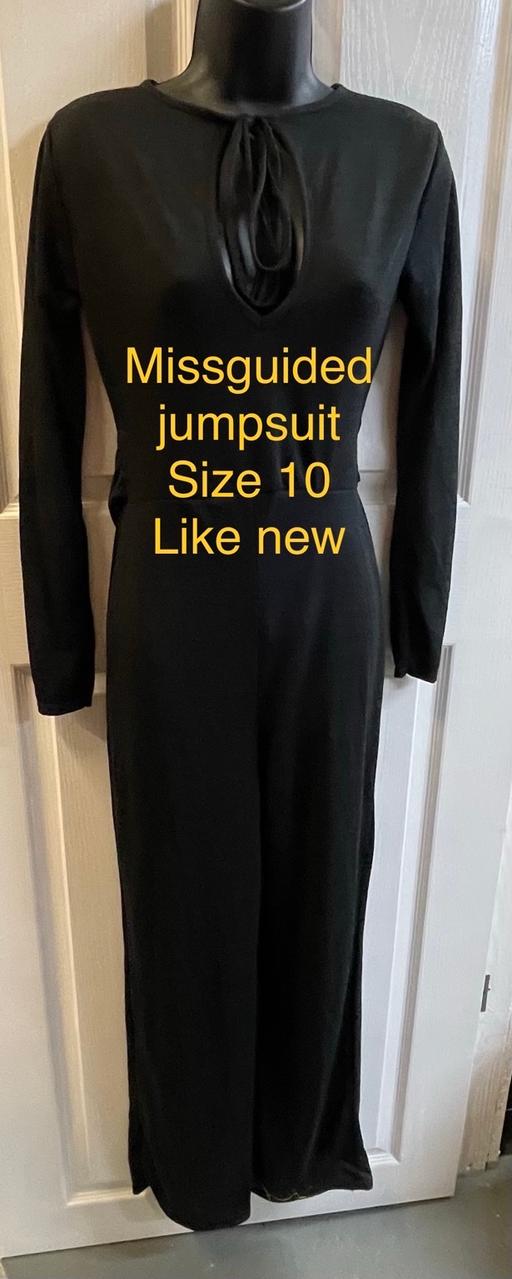 Buy & Sell West Midlands Birmingham - Photos for Missguided black jumpsuit size 10 like new