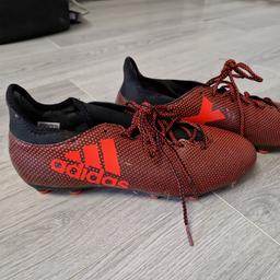 SIZE 10 ADIDAS FOOTBALL BOOTS FOR SALE WORN ONCE
