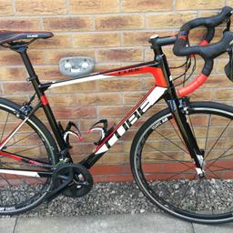 Cube Attain Gtc Carbon Road Bike Cube size 56 iam 5ft 9 inches , Excellent condition, Shimano 105, 22 speed running gear , upgraded DT Swiss Wheels ,upgraded swisstop brake pads , hardly used only used occasionally in summer on dry days , reluctant sale , any viewing welcome. ( no pedals and collection only )