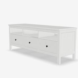 Ikea TV Bench

-3 Compartment Draws
(Easy Wheel Open/ Close)

-White Stain Colour
-Immaculate Condition, No scratches, Dents, Stains or Damages
-Purchased From Ikea A Year Ago
-Stored Away In Perfect Condition