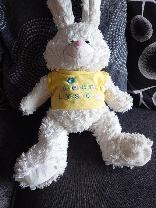 Buy & Sell Leicestershire Charnwood - Photos for White rabbit soft toy