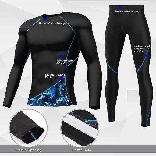 Buy & Sell Essex Basildon - Photos for 3D Printed Thermal Underwear Set for Men XXL