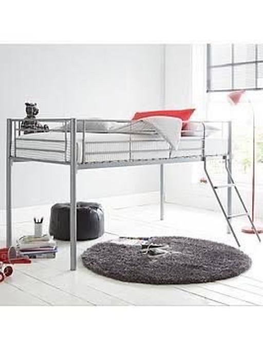 Buy & Sell Warwickshire Warwick - Photos for Jo Midsleeper single Bed Frame - silver