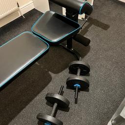 Men's health folding online weights bench