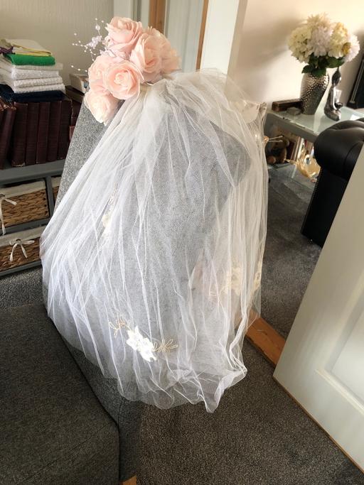 Buy & Sell County Durham Old Pit - County Durham - Photos for 1960s Wedding Veil Vintage wedding Veil