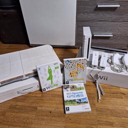 Verkaufe meine Wii mit Originalverpackung
viel Zubehör und 3 Spiele.
Wurde wenig benutzt.