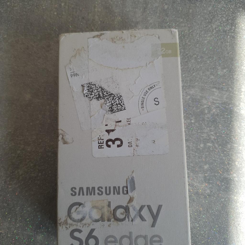 Samsung Galaxy S6 Edge with box for spare or repair