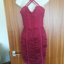 Red Bodycon Corset Dress.
Size 12.
From H&M.
Excellent condition, never worn.