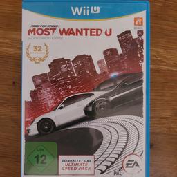 WiiU Spiel Need for speed Most Wanted u