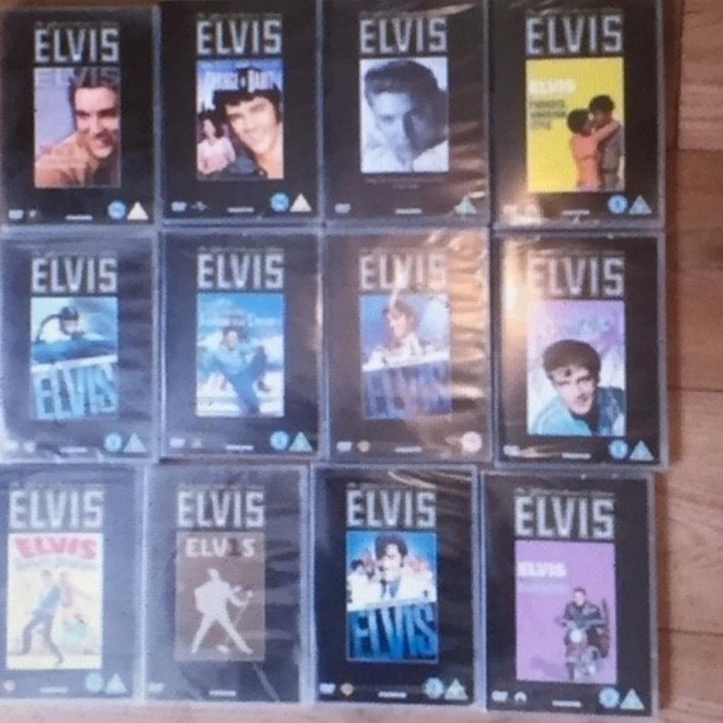 This collection is EXTREMEY RARE to find in this condition
As fellow Elvis fans will know, back in the 90’s Graceland authorised – through Deagostini – a collection every week that consisted of a magazine, a DVD (films and documentaries) and replica artifacts (more on that further down).
The accompanying magazines were glossy and provided great insight into the different phases of Elvis’ life.
There were 90 of these magazines and every other week a DVD would come with the magazine in a cellophane wrapper so 45 DVDs in total.
What makes this EXTREMELY RARE is this package consists of:
- All 90 magazines – MINT CONDITION!
- All 45 DVDs – MINT CONDITION – 43 of the 45 SEALED NEVER OPENED!
- All artifacts – MINT CONDITION – ALL 90 IN THEIR ORIGINAL WRAPPER AND NEVER OPENED!
Elvis movies magazine – SEALED and includes 24 track movie CD SEALED BRAND NEW
- Elvis 2008 calendar - AS NEW
- Elvis 2009 calendar - AS NEW