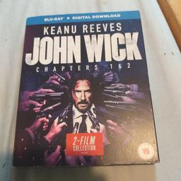 Selling john wick chapter 1&2 bluray which is in good condition only watched a few times.COLLECTION ONLY NO OFFERS NO DELIVERY.
SOLD AS SEEN.