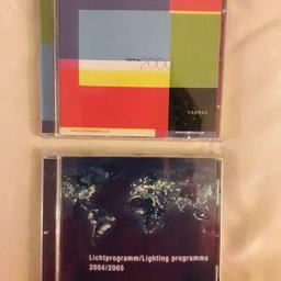 Verkaufe 2 Lichttechnik-Software CDs laut Abbildung in Top-Zustand.