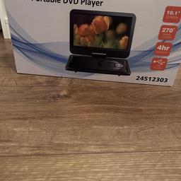 DVD player & dvds used once