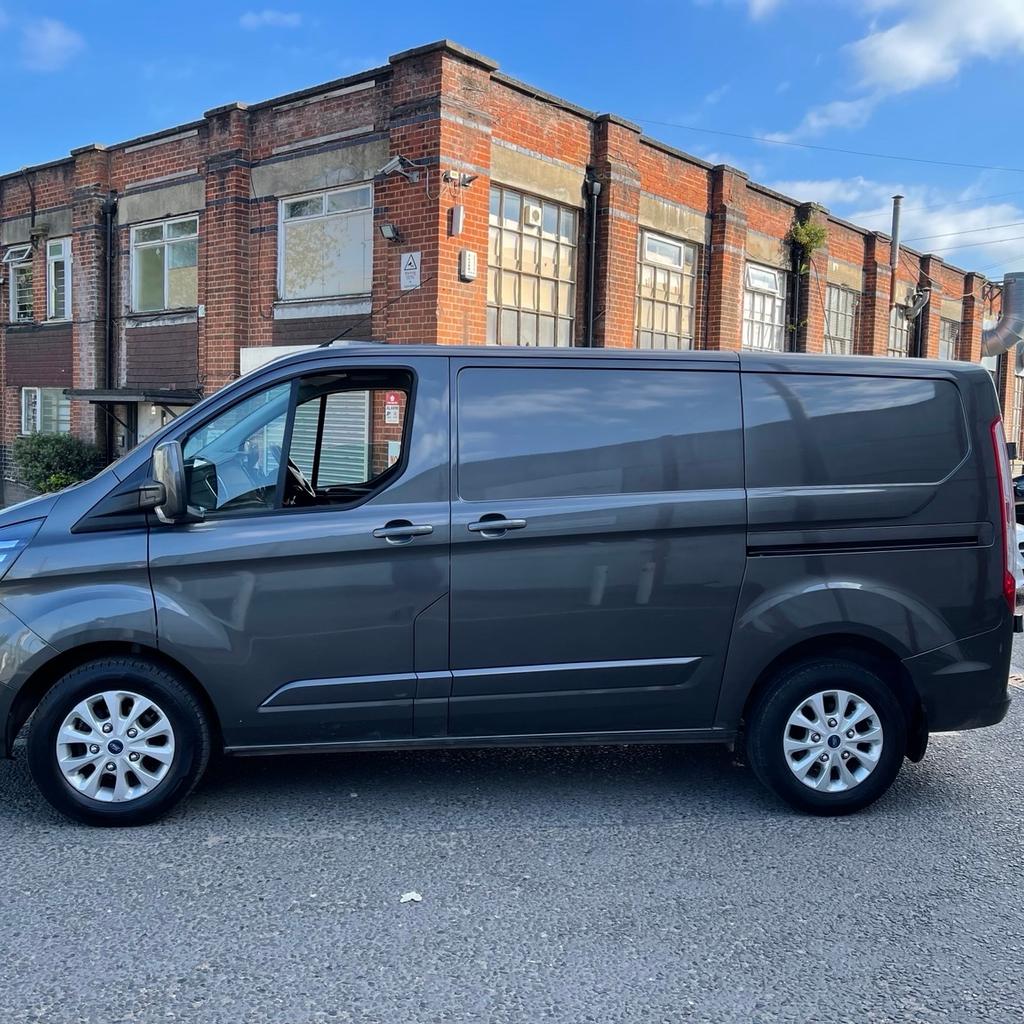 Ford transit custom limited (2020)

Manuel, 6 speed Manuel

Diesel (euro 6, Ulez Free)

Mileage 22,000

(Van has 12 months Mot)

Features

Reversing camera, front and back sensors, heated seats, apple car play, leather steering wheel, electric mirrors, touch screen screen, cruise control, Lee day time running lights, trip computer, Ac and many more features.

The van runs and drives perfectly fine with no issues, the van has been recently fully serviced, the van has a category s.

If your require any further information just sent me a message thank you.