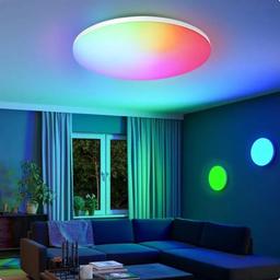 Smart Multi Colours LED Ceiling Light, Remote Control / APP Control / Switch Control, 30cm Diameter, Dimmable Ambient Ceiling Light

* Brand New Stock In Large Quantity Available
* Input Voltage: 165-265V AC
* Power: 18-54 Watt
* LED Light Colours: RGB Multiple Colour & CCT 2700K-6500K (Cool White / Natural White / Warm White)
* 3 Ways Of Lighting Control: By Remote Control / By i-Link APP / By Wall Switch (On/Off/On)
* Dimmable By Remote Control
* Size: 30cm (Diameter) x 5 cm (Height)  
* Lighting Decoration: Ambient Ceiling Light For Living Room, Bedroom, Hallway, Study Room, Shop, Store, Restaurant, Reception, etc.


Collection at Birmingham City Centre Area (B9 5DQ), Outside Clean Air Zone