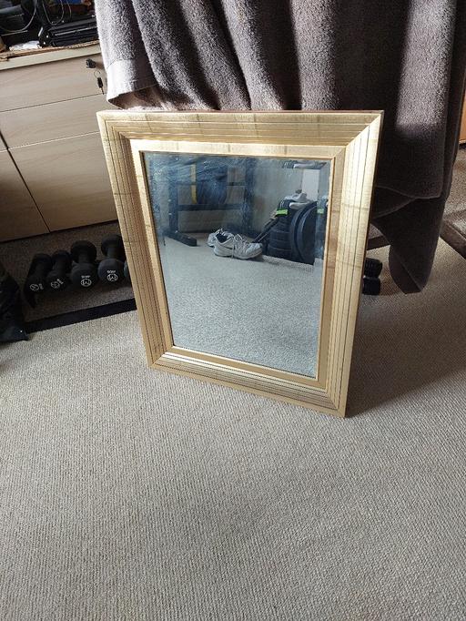 Buy & Sell Staffordshire Stoke-on-Trent - Photos for Mirror Gold Frame Large H25.5in W21.5in