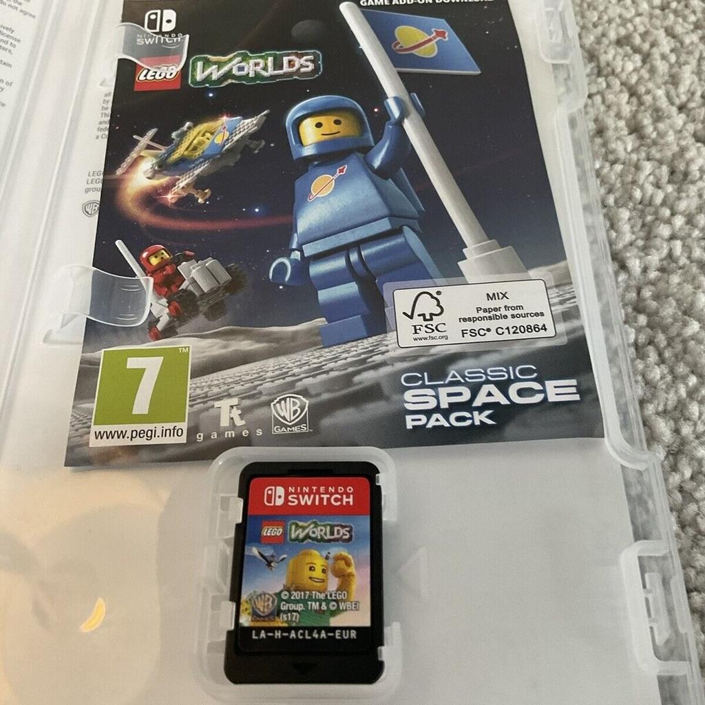 Lego Worlds Nintendo Switch * Leeds LS17 Collect & Post *

Listed £25 at Amazon

Bargain at £12 No offers
Collect from Leeds LS17 or can be posted for an additional £3.75 tracked if paid in full by bacs