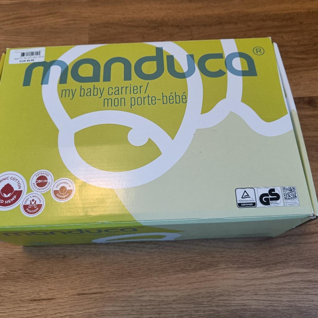 Ich verkaufe eine unbenutzte Manduca in braun im Originalkarton. Der Karton hat durch einen Umzug leichte Gebrauchsspuren.
Wir sind ein tierfreier Nichtraucherhaushalt.
Versand gegen Aufpreis möglich.