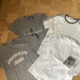 T-Shirts von Calvin Kline und Calvin Kline Jeans. Einzeln für 7 Euro, zusammen 25 Euro. Gegen Abholung, Versandgebühren kommen immer on top