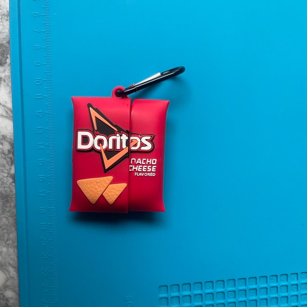 High Quality Doritos 2nd AirPod Cover with strap high quality fashionable AirPod Cases. Please get in touch if you are interested in the item. £5 collection preferred from London Kingsbury and can post at buyers external cost and expense.