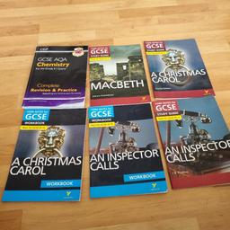 Range of GCSE Books with include dome work books collect Abbeywood £15all cost of £43