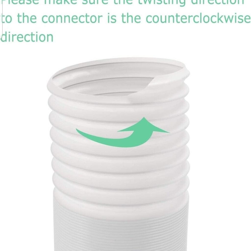 1.5M AC PVC 6" Exhaust Hose Ventilation Duct in SS15 Basildon für £ 24