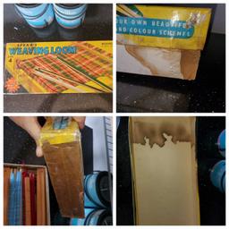 attic find.the inside items are super it is just the box which git damage
it's from spears mid 80s
size 4 for projects upto 16 inches.
I have no idea if it is complete hence the 15.00.they are on ebay  for 45.00