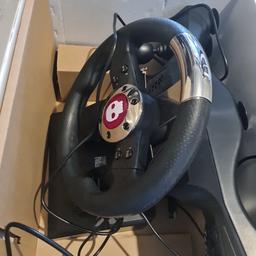 Numskull Pro Racing Wheel & Pedals compatible with xbox..seriess/x..Pc..Ps4 and Switch Only used Twice Collection Only