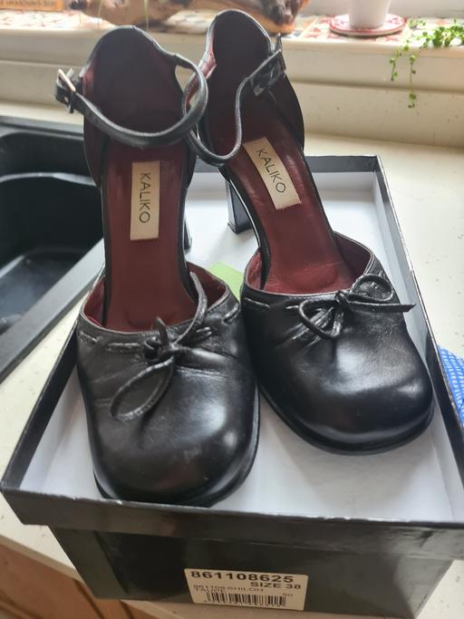 Buy & Sell Staffordshire Tamworth - Photos for ladies black leather shoes