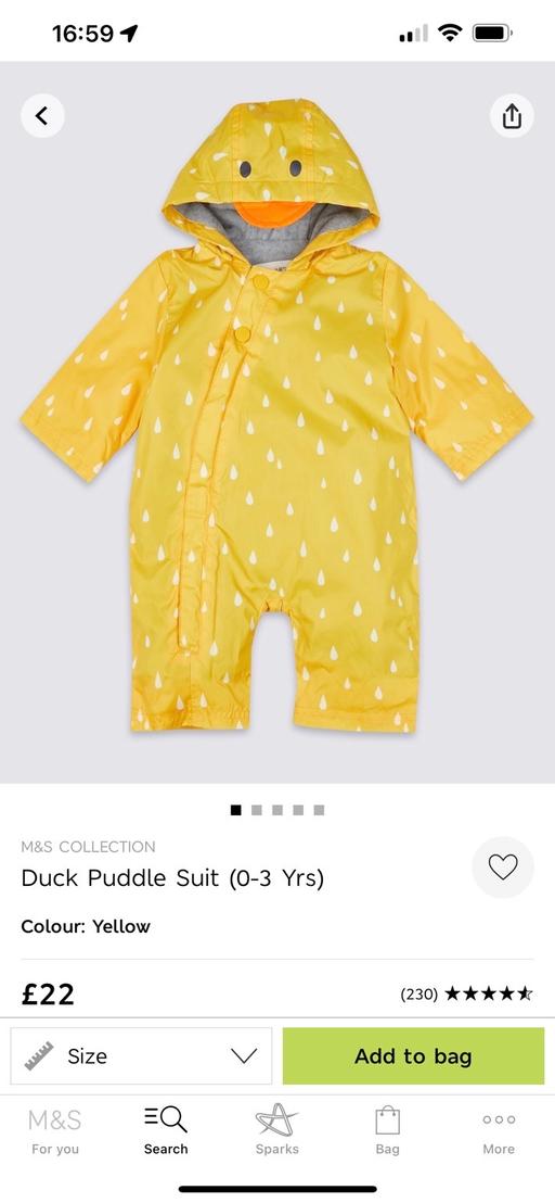 Buy & Sell West London Hounslow - Photos for Duck paddle suit 18-24 months