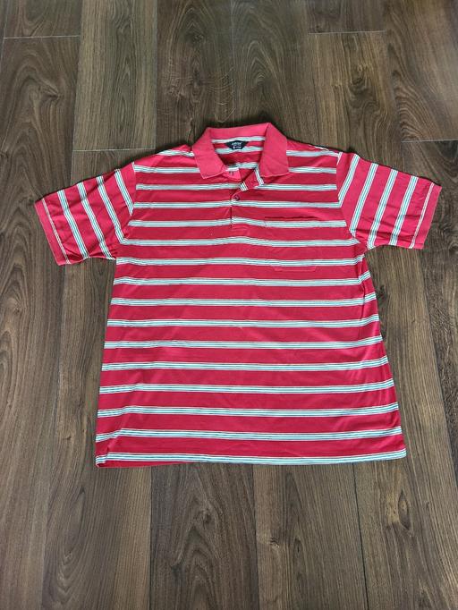 Buy & Sell West Midlands Sandwell - Photos for St Michael Mens Red Vintage Polo Size L