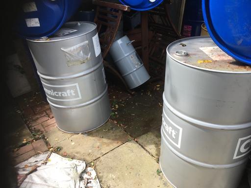 Buy & Sell West Yorkshire Leeds - Photos for 200 litre burning/or project bins £20