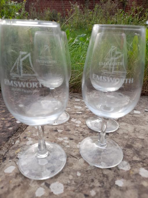 Buy & Sell Hampshire Havant - Photos for Emsworth Food Festival Decorated Glasses x 4