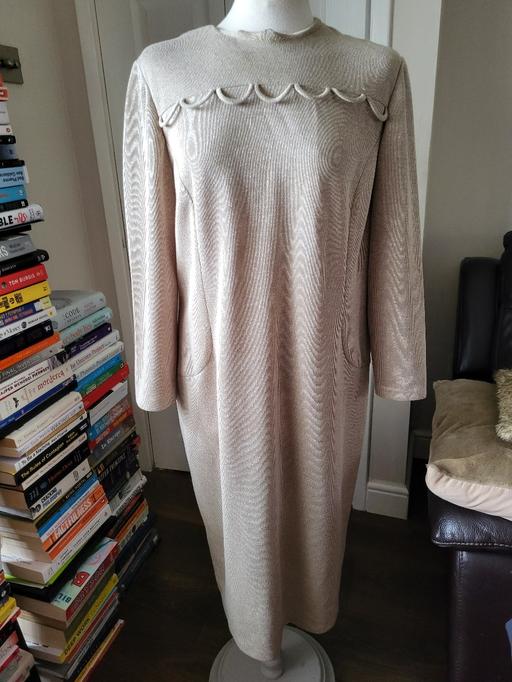 Buy & Sell West Midlands Sandwell - Photos for Vintage Beige Jumper Dress Size L